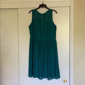 Green Lace dress